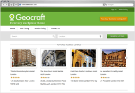 GeoCraft Directory Listing WordPress Theme