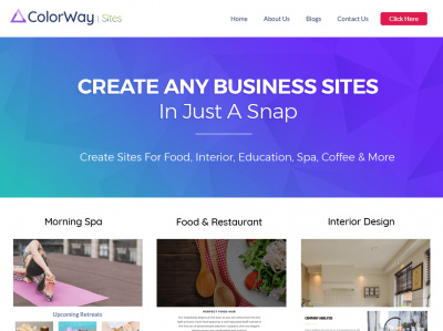 ColorWay Sites Templates