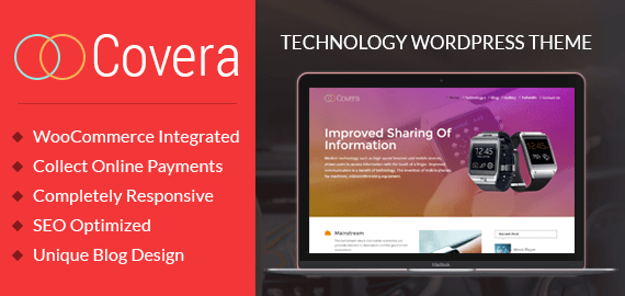 COVERA - ULTRA MODERN TECHNOLOGY WORDPRESS THEME
