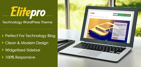 ELITE PRO - CLEAN, FLAT DESIGN RICH WORDPRESS THEME