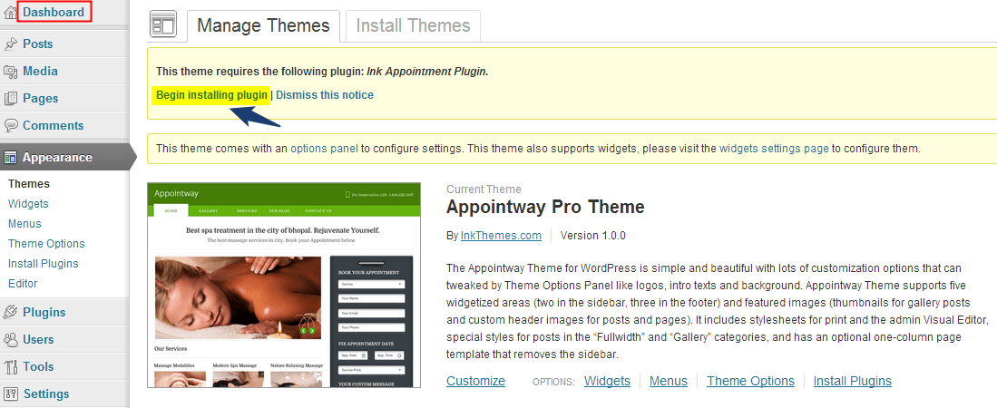 Appointway WordPress Theme