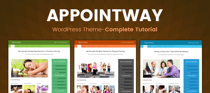 Appointway WordPress Theme - Complete Tutorial | InkThemes