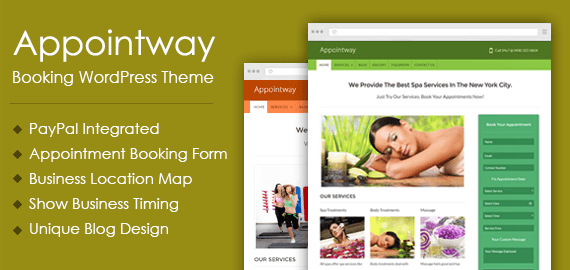 APPOINTWAY - WORDPRESS APPOINTMENT BOOKING THEME