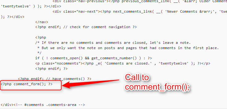 Wordpress thesis comments not showing