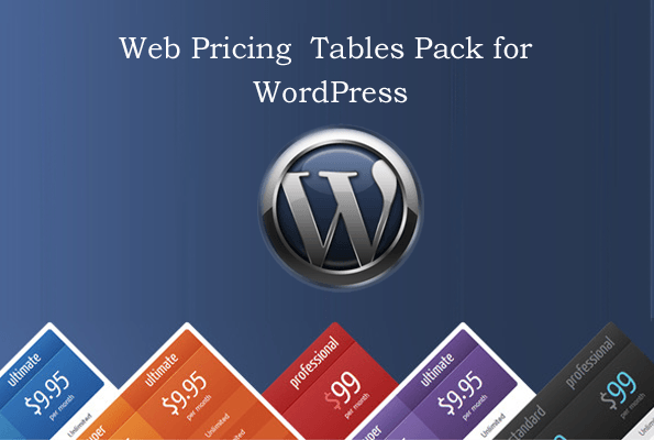 pricing table