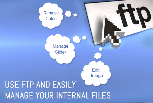 Internal files through FTP