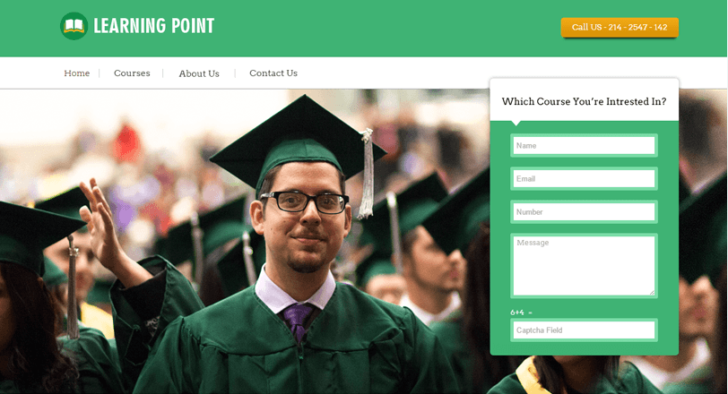 College_Website_With_WordPress