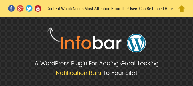 Infobar Plugin – g A Quick Way To Highlight Your Products