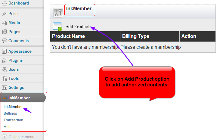 InkMember notify icon