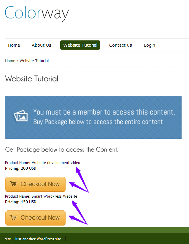 InkMember blocked content