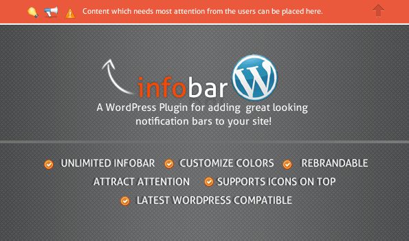 Infobar utility