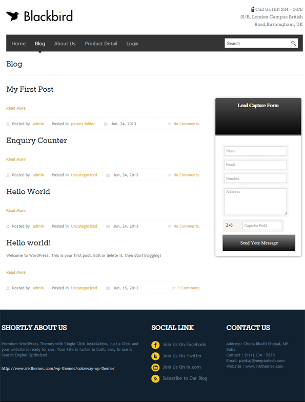 plugin view in front end