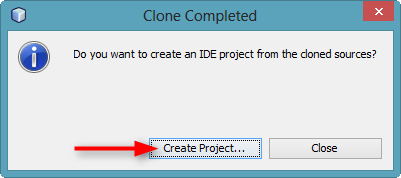 step to create project