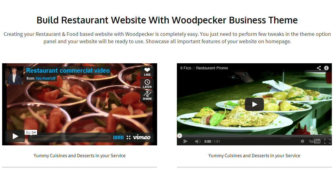 screenview of videos & Featured Punchline