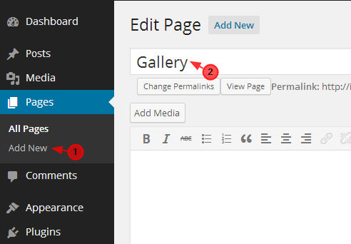 add gallery tutorial