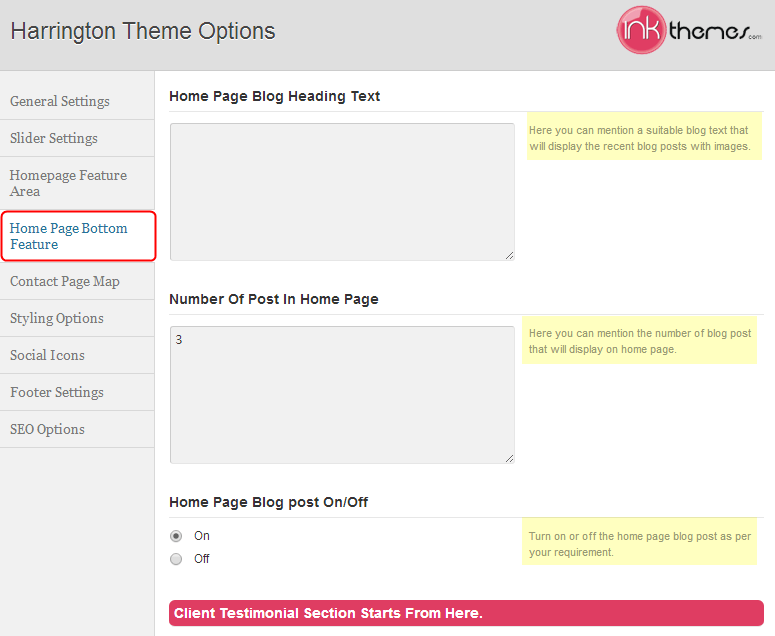 post on/off tutorial