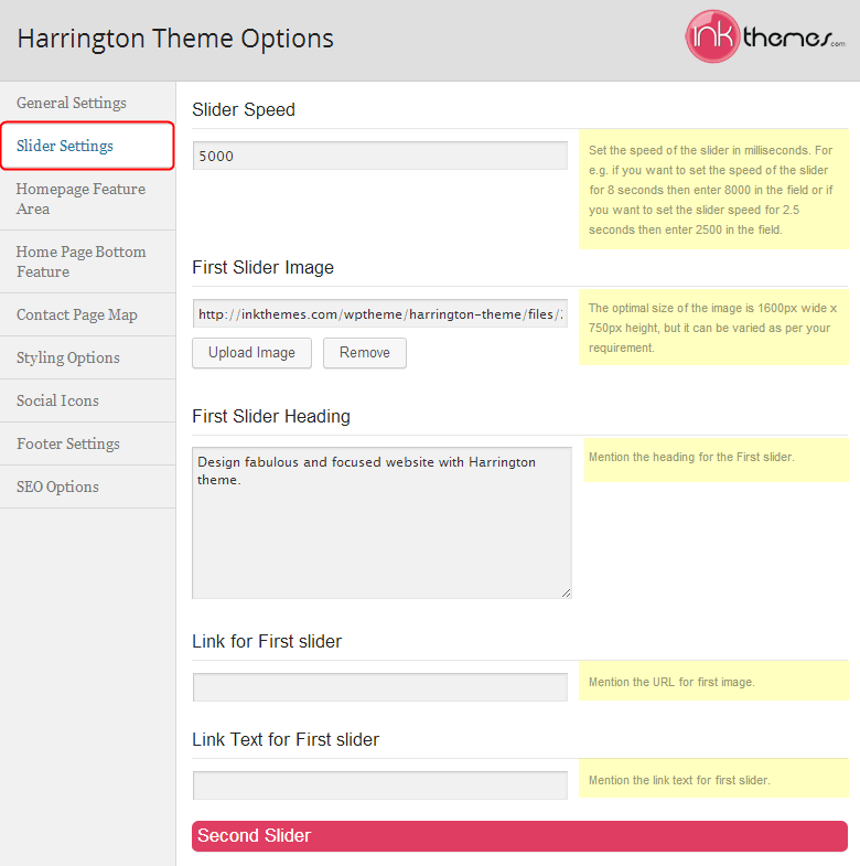 custom slider tutorial