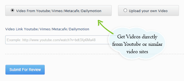 embed video with it's url