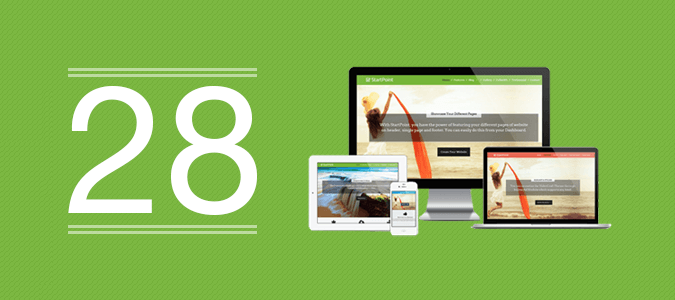 28 Free, Responsive and Beautiful WordPress Themes