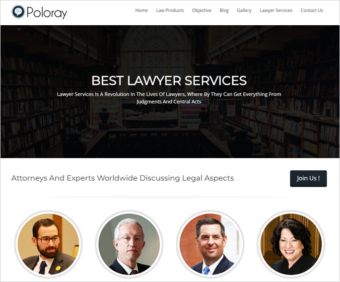 Poloray WordPress Theme