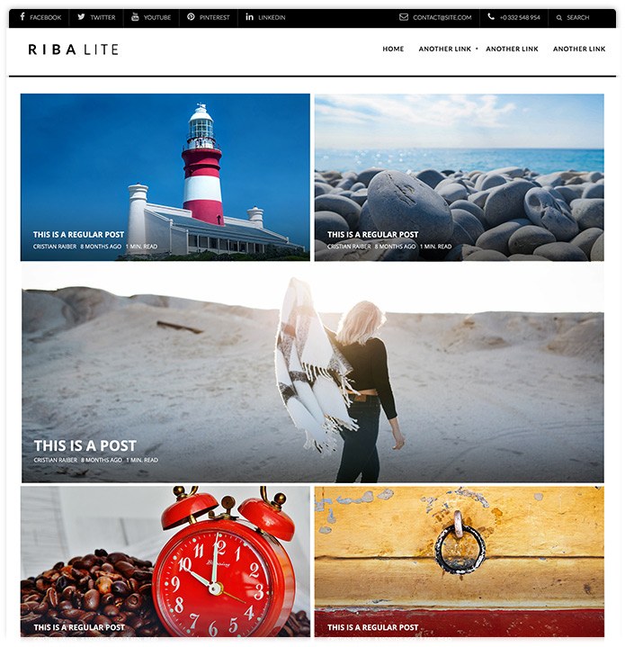 Riba WordPress Theme