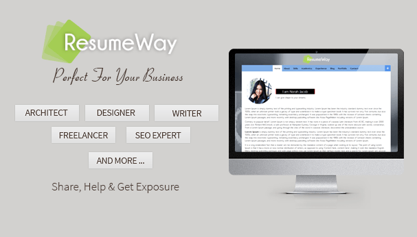 ResumeWay WordPress Theme