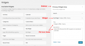 WordPress Create Widget | Custom Widget Tutorial | InkThemes