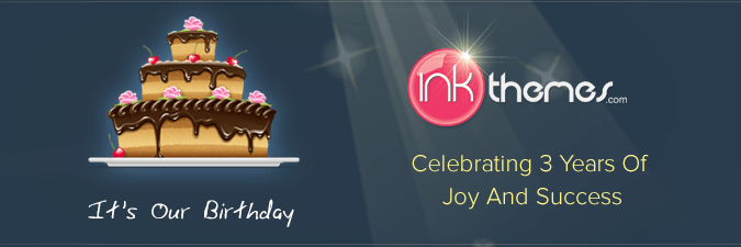 Happy Birthday InkThemes- Celebrating