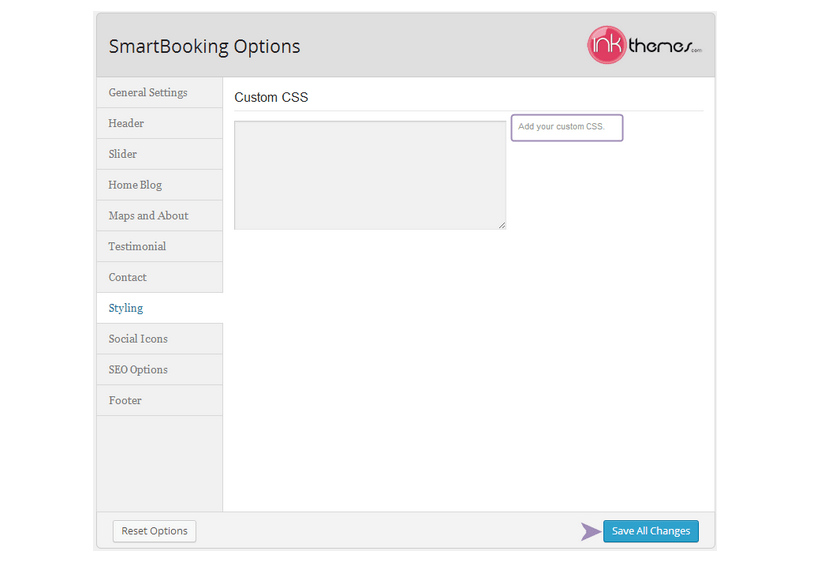 SmartBooking WordPress Theme Documentation