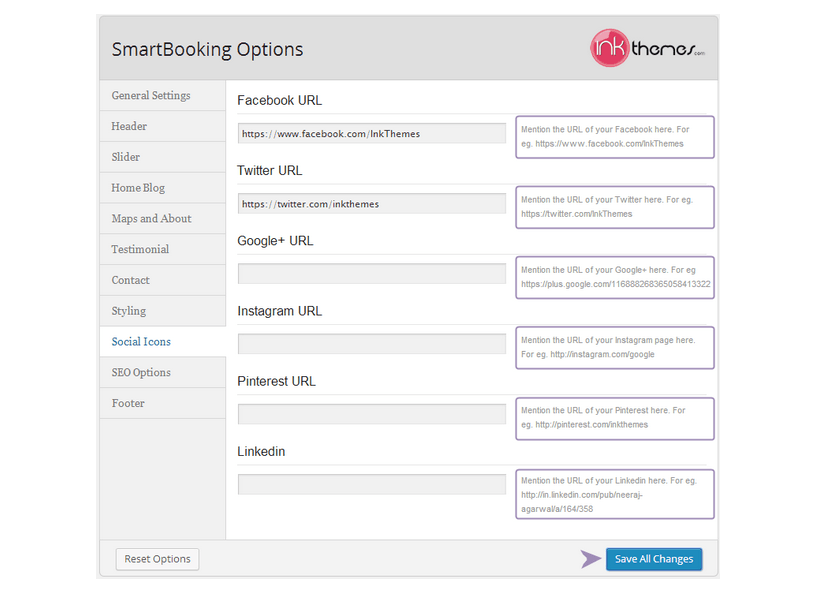 SmartBooking WordPress Theme Documentation