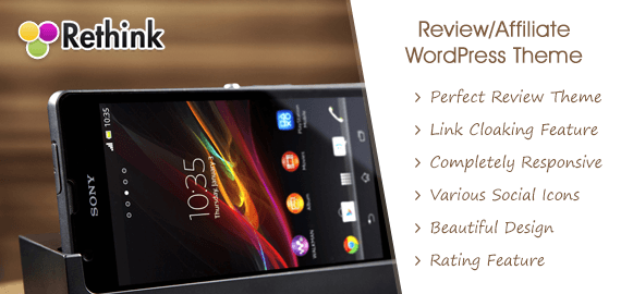 RETHINK V2 - WORDPRESS REVIEW THEME