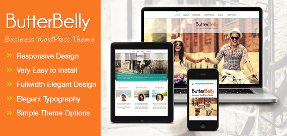 BUTTERBELLY - CORPORATE BUSINESS CRAFT WORDPRESS THEME