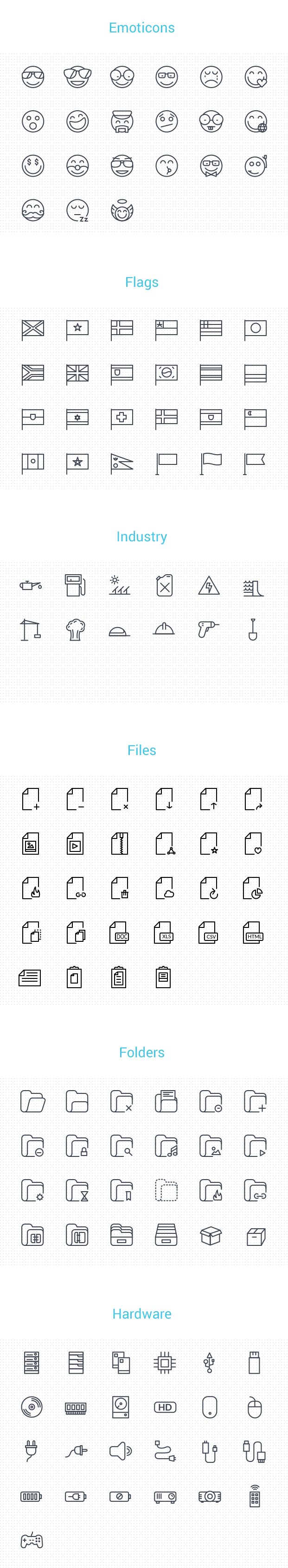 business vector icons