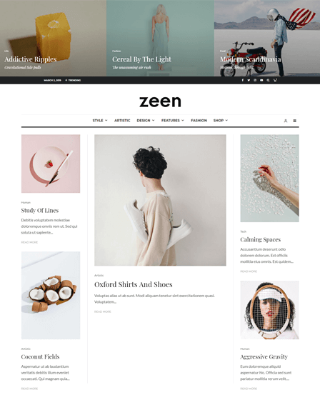 Premium Magazine WordPress Theme