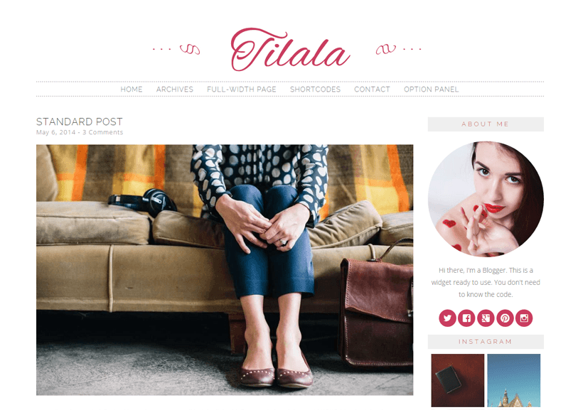 Tilala - news, blog and magazine wordpress theme