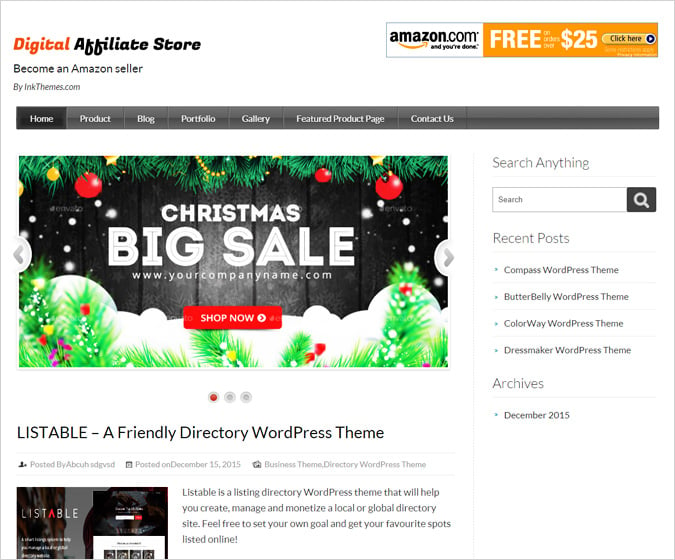 Digital Affliate WordPress Theme