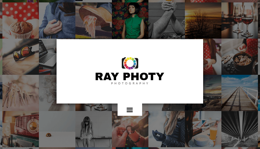 ray - responsive photography wordpress theme