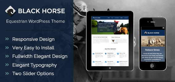 BLACKHORSE - EQUESTRIAN WORDPRESS THEME