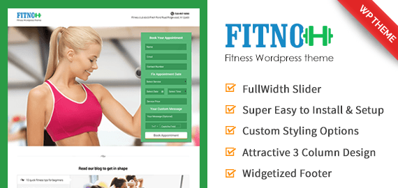 FITNO - FITNESS CARE CENTER WORDPRESS THEME