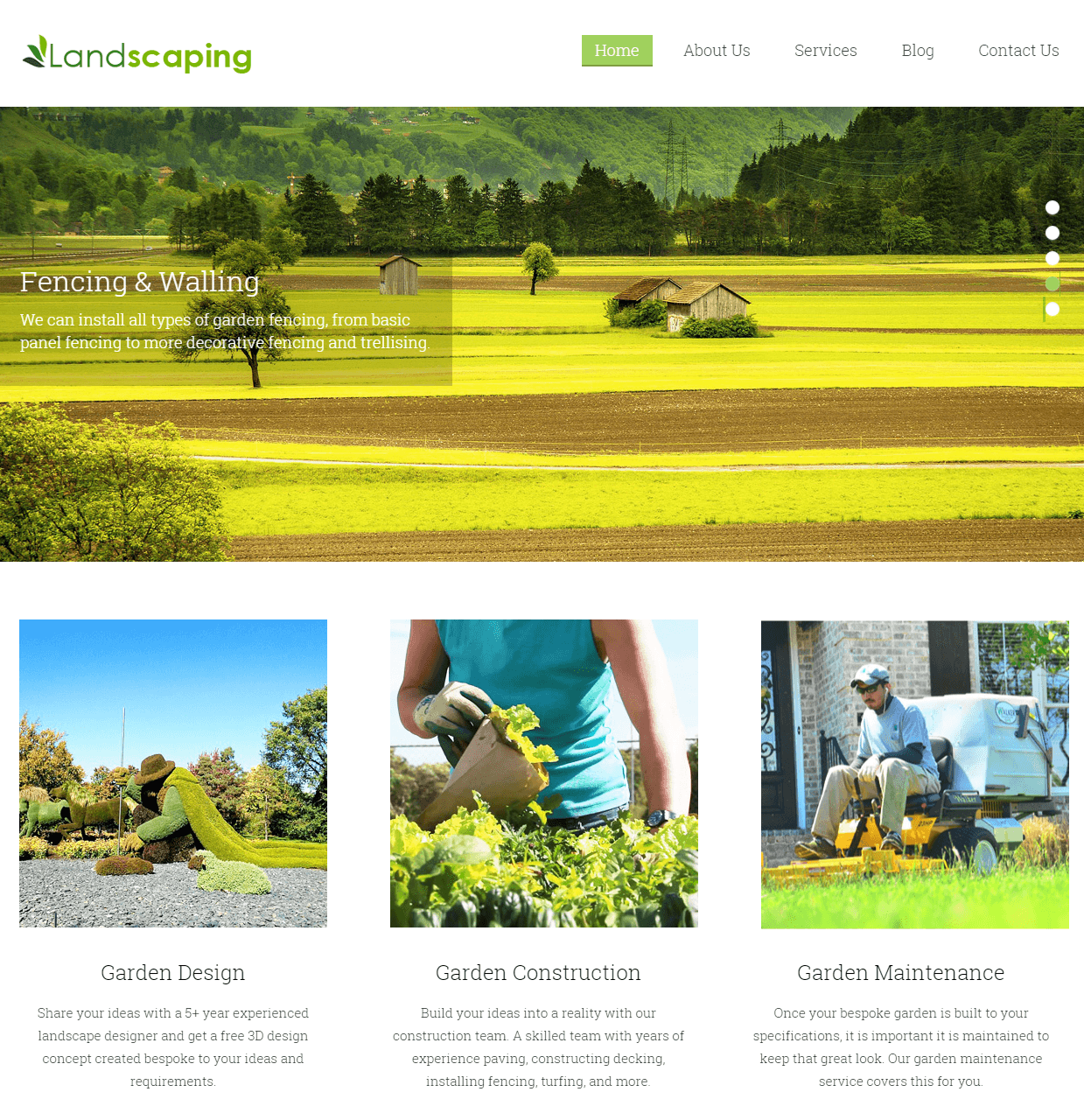 11+ Best Landscaping & Gardening WordPress Themes 2018 InkThemes