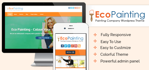 ECOPAINTING - PAINTING COMPANY WORDPRESS THEME