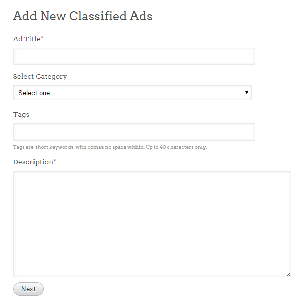 Submit ads