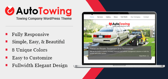 AUTO TOWING WORDPRESS THEME