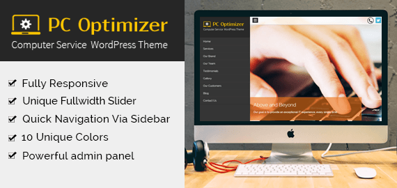 PC OPTIMIZER - COMPUTER REPAIRING WORDPRESS THEME