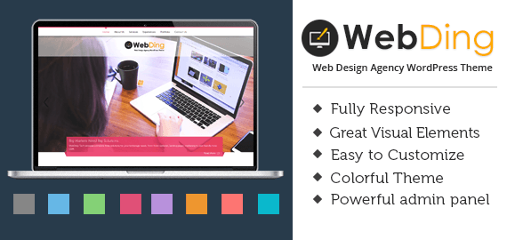 WEB DING - WEB DESIGN AGENCY WORDPRESS THEME