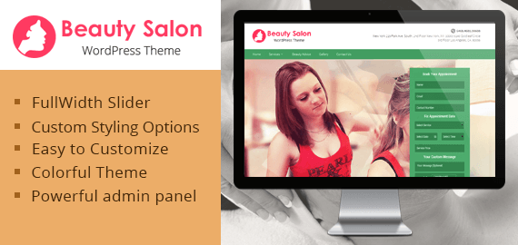 BEAUTY SALON WORDPRESS THEME