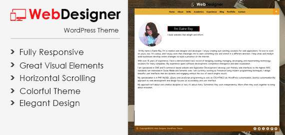 WEBDESIGNER WORDPRESS THEME