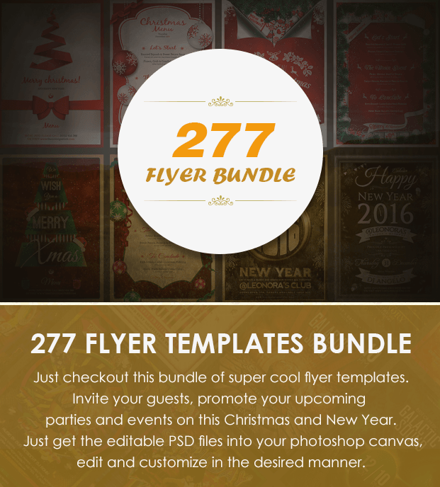 flyer templates for 2018-2016