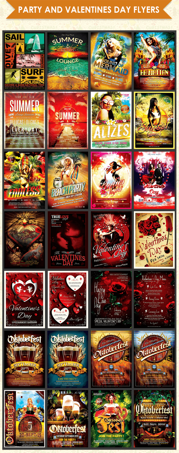 277 flyer templates for events