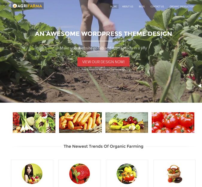 Agri Farma WP Theme